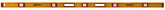 Johnson 1233-7200 I-Beam Level, 72 in L, 5-Vial, Non-Magnetic, Aluminum